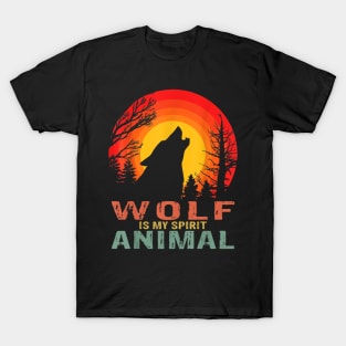 wolf is my spirit animal T-Shirt